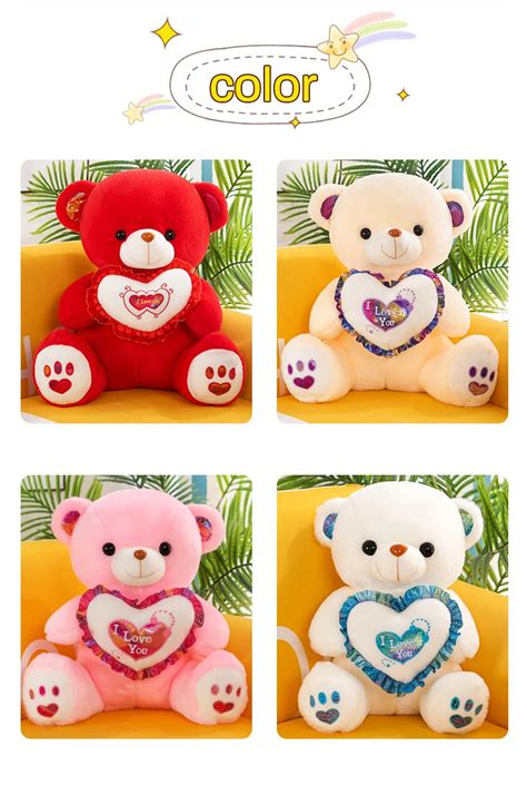 valentine plush bear wholesale